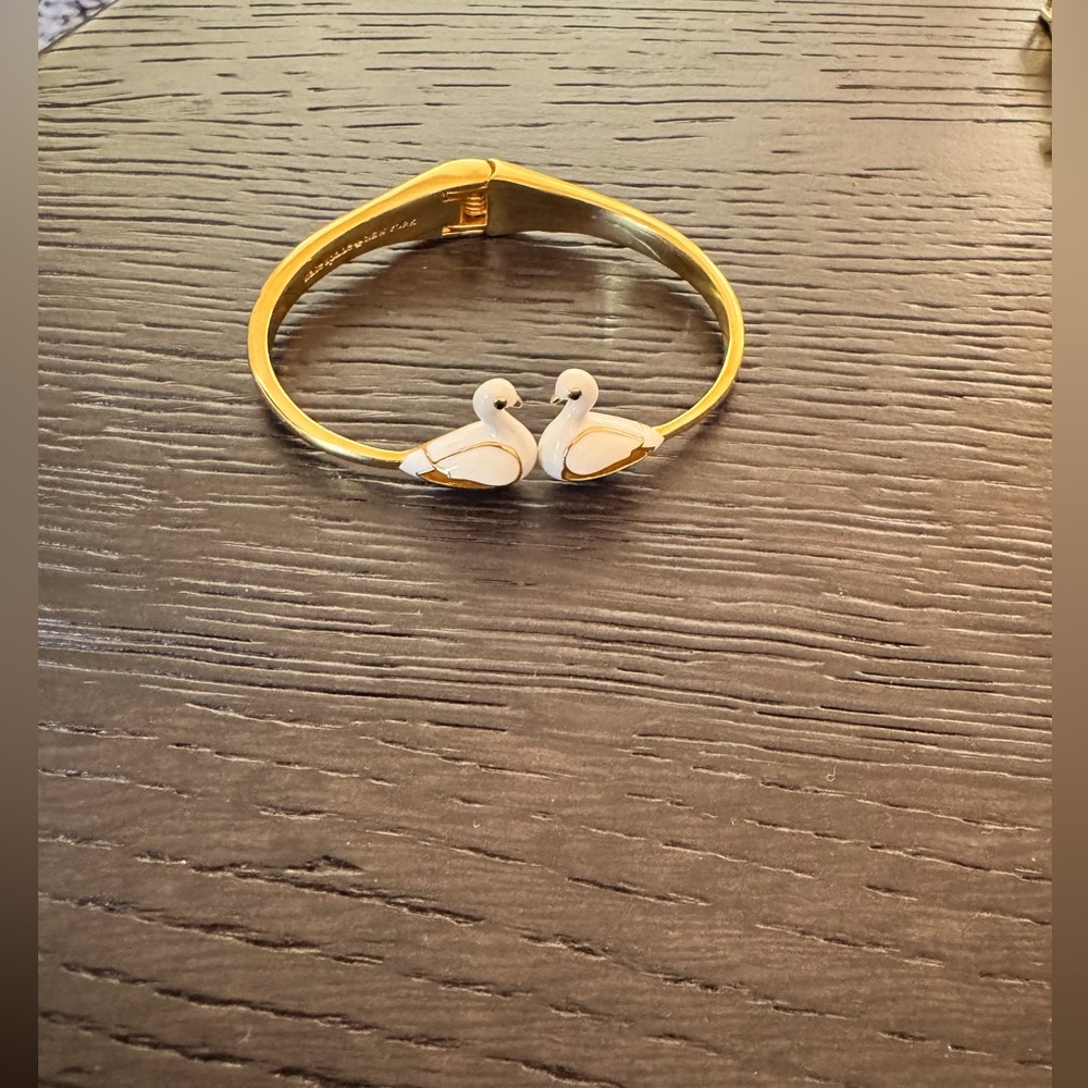 Kate Spade Hinged Gold Bangle